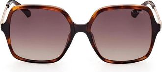 Guess Zonnebril - Dames - Zonnebrillen - Bruin - 57 MM - Accessoires