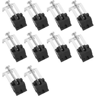 OEM Set Di 10 Clip Di Fissaggio Sottolavello In Acciaio Inox, Clip Di Fissaggio Sottolavello Per Lavelli Da Cucina, Lavelli Ad Arco Regolabili, Adatti Per