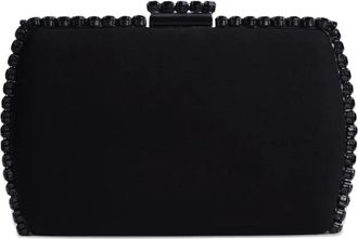 Gemy Maalouf embellished clutch bag - Black