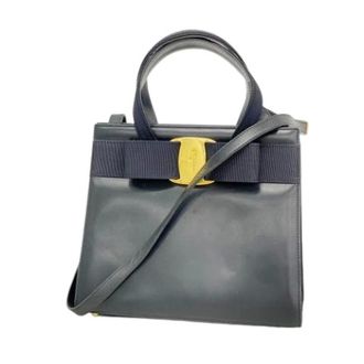 Ferragamo Pre-owned Handbags, female, Blue, Size: ONE SIZE Pre-owned Handbag