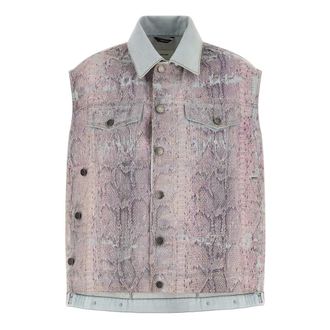 Haikure Waistcoats, female, Multicolor, XS, Janette Denim Vest