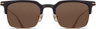 Matsuda M2075 Zonnebril - unisex - Accessoires - Zwart - Maat: 49 MM