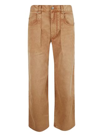 Isabel Marant Rodayna pleated trousers - Bruin