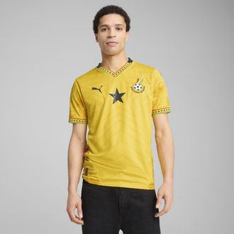 Puma Maglia gara Away Ghana 2025 da uomo, Abbigliamento, Giallo, XXL