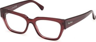 Max Mara Brillen - Dames - Brillen - Rood - 52 MM - Accessoires