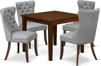 East West Furniture 5 Piece Dining Room Furniture Set