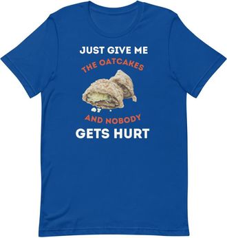 Generic Oatcakes Fan T-Shirt: Custom Staffordshire Oatcakes Souvenir - Perfect Christmas or Birthday Gift for Stoke-on-Trent Lovers True Royal