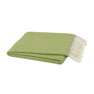 Ballard Designs Classic Herringbone Throw - Lemongrass - Ballard Designs