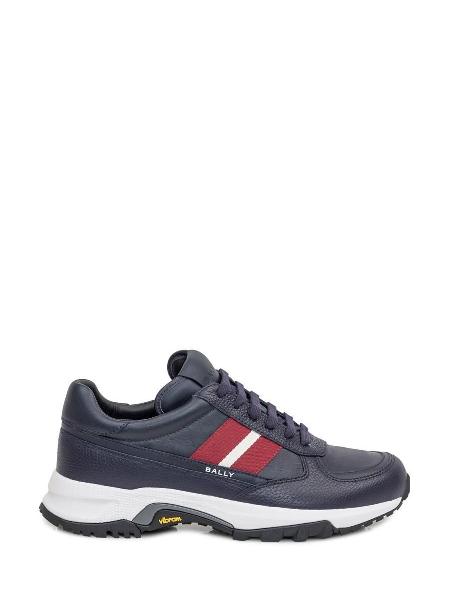 Bally blue sneakers on sale