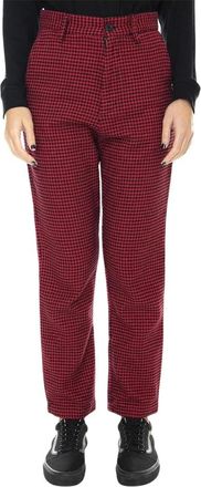 Carhartt Work in Progress Slim-fit Broeken - Dames - Slim Fit Broeken - Rood - XS - Katoen - Broeken