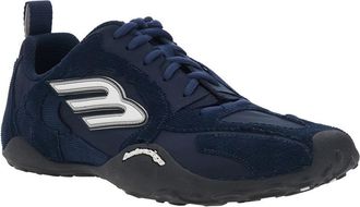 Balenciaga Mens Sneakers Monday Ultra Blue Polyester Trainers