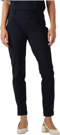 JapanTKY Dames Broeken Hanna - Dames - Slim Fit Broeken - Blauw - 2XL - Broeken