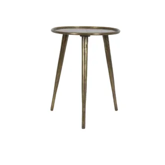 Light And Living Light & Living Mesa Auxiliar Babina Bronce Antiguo - &Oslash;36x47 Cm