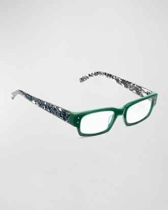 Eyebobs Peckerhead Rectangle Acetate Reader Glasses