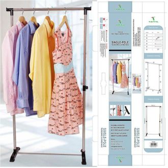 Trade Shop Trade Shop - Soporte De Perchero De Ropa Expedientes Perchas Aparaciones Home Store Yf0119