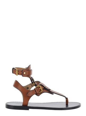 Isabel Marant Brown Eveena Sandals