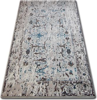 RugsX Rugsx - Alfombra Acr&iacute;lica Talas 0309 Blanco/azul Multicolour 80x150 Cm