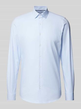 Olymp Level 5 Slim Fit Businesshemd in Bleu, Gr&ouml;&szlig;e 41