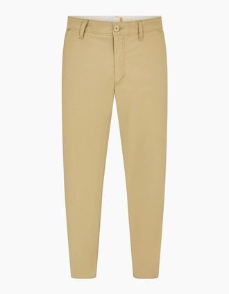 Timberland Mens Claremont Poplin Chino Pant Dark de - Tan - Size: 32/32