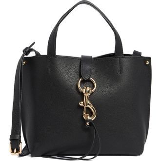 Rebecca Minkoff Megan Mini Tote Crossbody Bag in Black at Nordstrom Rack