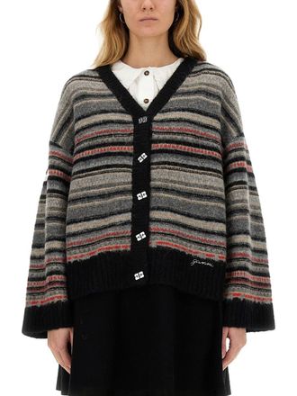 Ganni Boxy Fit Cardigan