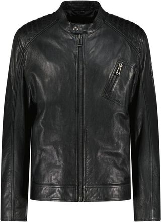 Belstaff V Racer Jacket - Heren - Leren en Su&egrave;de Jassen - Zwart - 2XL - Leer - Jassen