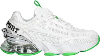 Plein Sport Thunderbeast Gen. X.05 - Heren - Hardloopschoenen - Wit - 45 EU - Leer - Fitness