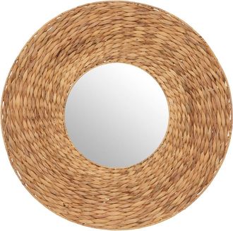 Atmosphera Atmosphera - Espejo Lorena Metal Y Jacinto - D75 Cm Cr&eacute;ateur DInt&eacute;rieur