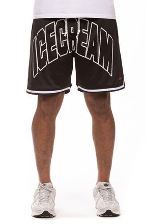 Icecream Dippin Mesh Shorts in Black at Nordstrom, Size Xx-Large