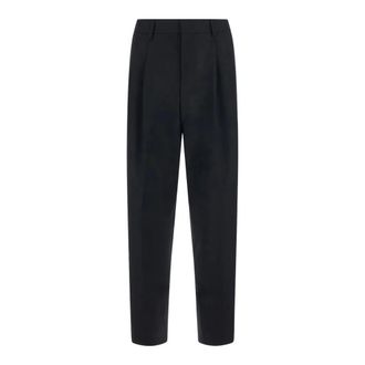 Nn.07 Pantaloni a gamba larga con pinces - - Trousers - Donna - Nero - W32