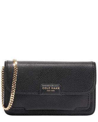 Cole Haan Leighton Leather Wallet On A Chain