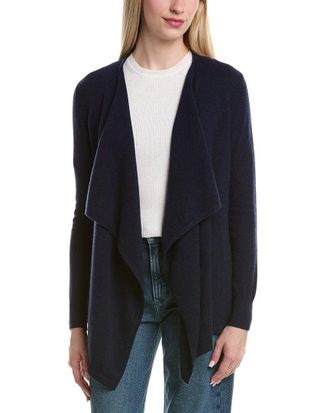 Bruno Magli Waterfall Wool & Cashmere-Blend Cardigan