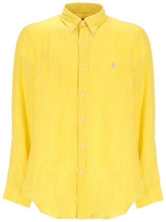 Polo Ralph Lauren Polo Pony linen shirt - Yellow