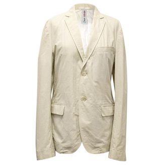 Kenzo Cotton-Silk Beige Jacket Size S