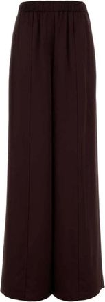 Tory Burch Wide Broeken - Dames - Wijde Broeken - Rood - M - Broeken