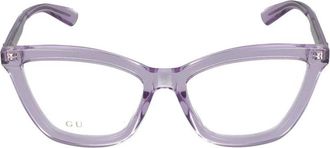 Gucci Violet Transpa Bril Gg 1686O 008 - Dames - Brillen - Paars - 54 MM - Accessoires