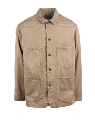 Maison Margiela Beige Cotton Stone Washed Jacket