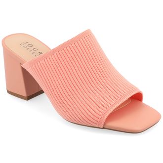 Journee Collection Women & apos;s Lorenna Medium and Wide Width Dress Sandals