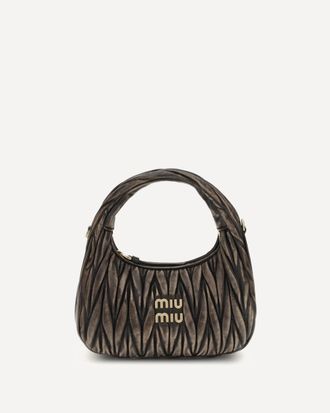 Miu Miu Wander Handbag in quilted leather Female UNI