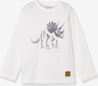 MAYORAL Jungen Dino-Shirt mit 3D-Print Mayoral weiß