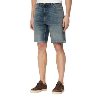 Guess Uomo, Pantaloncini, Blu, W36, new
