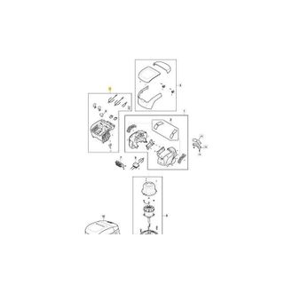 STIGA Sports Kit Carcasa De Bater&iacute;a Motor Original Stiga 48v - 118810824/0