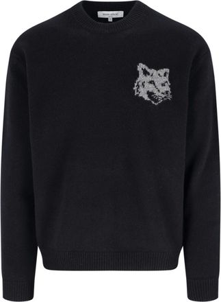 Maison Kitsuné Maglione Girocollo Fox Head