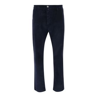 Jacob Cohen Heren, Broeken, Blauw, Maat: W34 Katoen