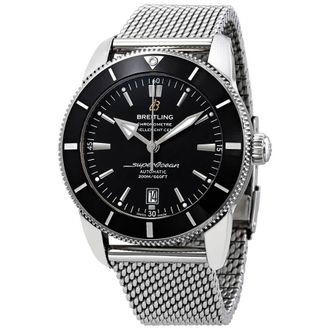 Breitling Superocean Heritage II Automatic 46 mm Black Dial Mens Watch AB2020121B1A1