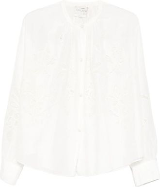 Forte_Forte Floral-embroidered Blouse