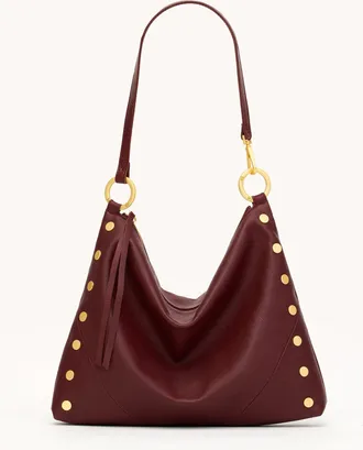 Hammitt Hammitt Kyle Cherrywood Pebble Brushed Gold Lrg