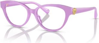 Versace Glasses, unisex, Purple, Size: 48 MM Vk3004 Cat Eye Frame