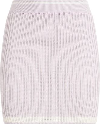Philipp Plein Knitted Mini Skirt