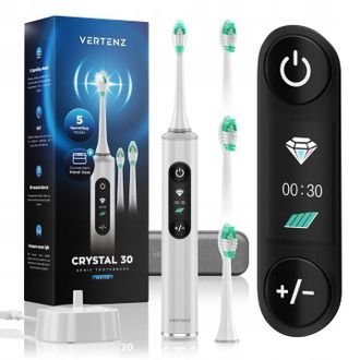 OEM Cepillo De Dientes S&oacute;nico Vertenz Con Cabezales Reemplazables, Inducci&oacute;n Usb, Color Blanco